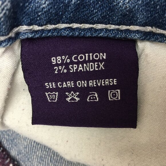 Vigoss Women's Jeans The Miami Straight Leg Distressed size juniors 7/8 - Picture 9 of 11